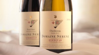 Evenstad Pinot and Chardonnay Bottle Shot