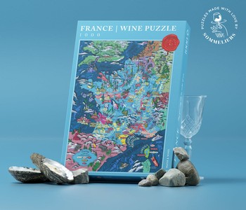 REW Wine Region Puzzle France
