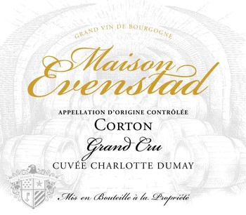 2018 Maison Evenstad, Corton Grand Cru ‘Cuvée Charlotte Dumay’ Pinot Noir